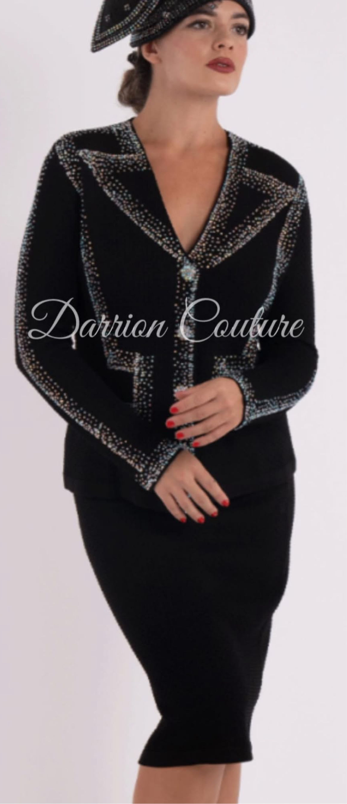 Designer Knit Suit