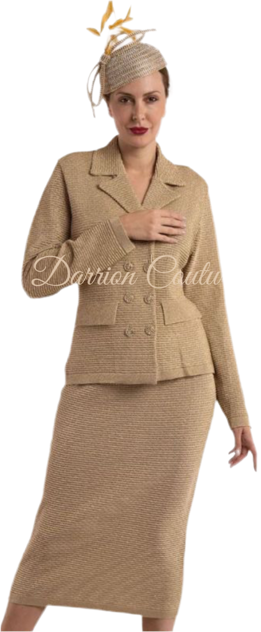 Designer Knit Suit