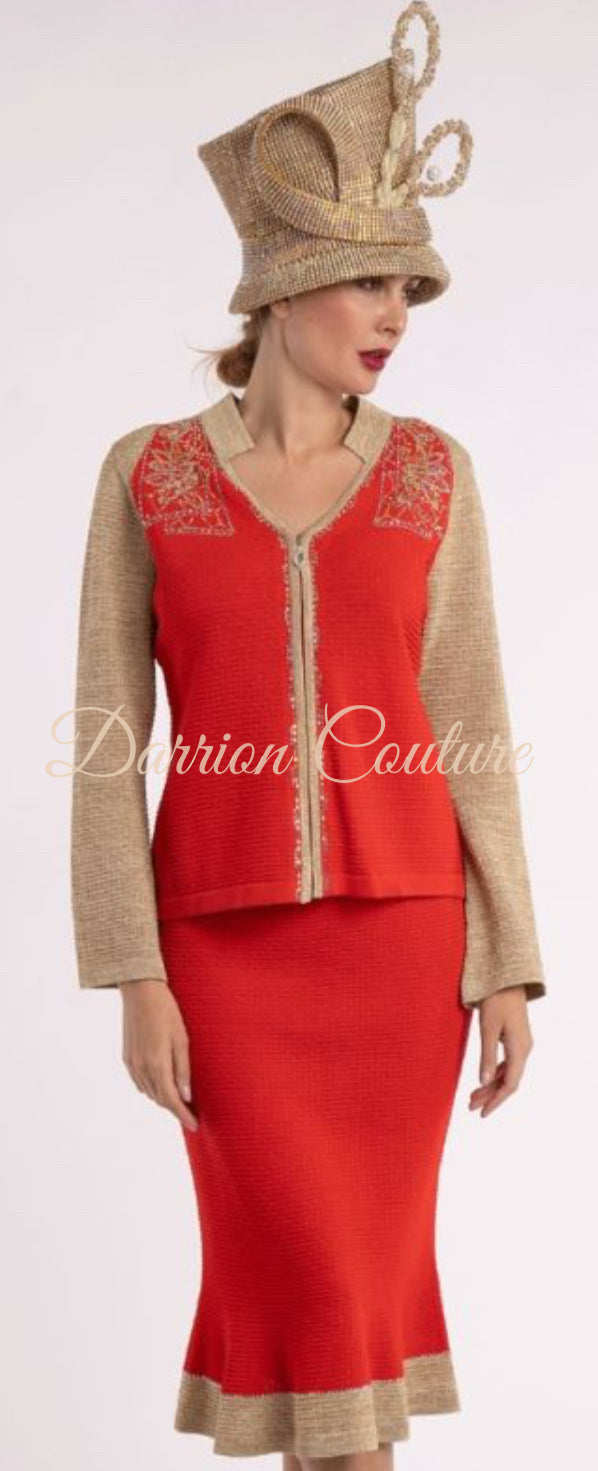 Designer Knit Suit