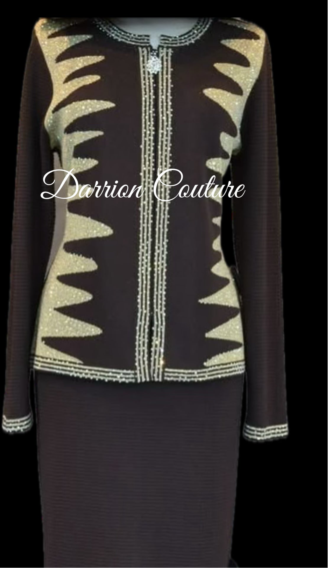 Designer Knit Suit