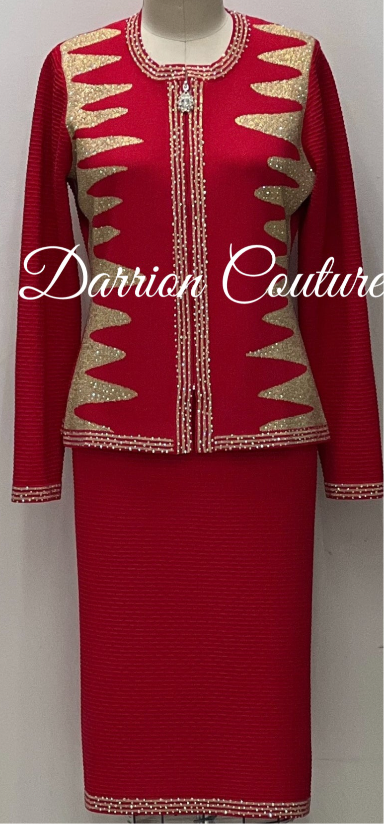 Designer Knit Suit