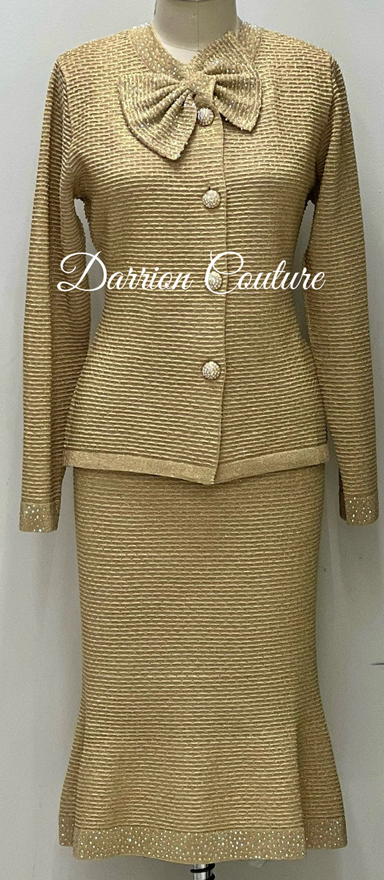 Designer Knit Suit